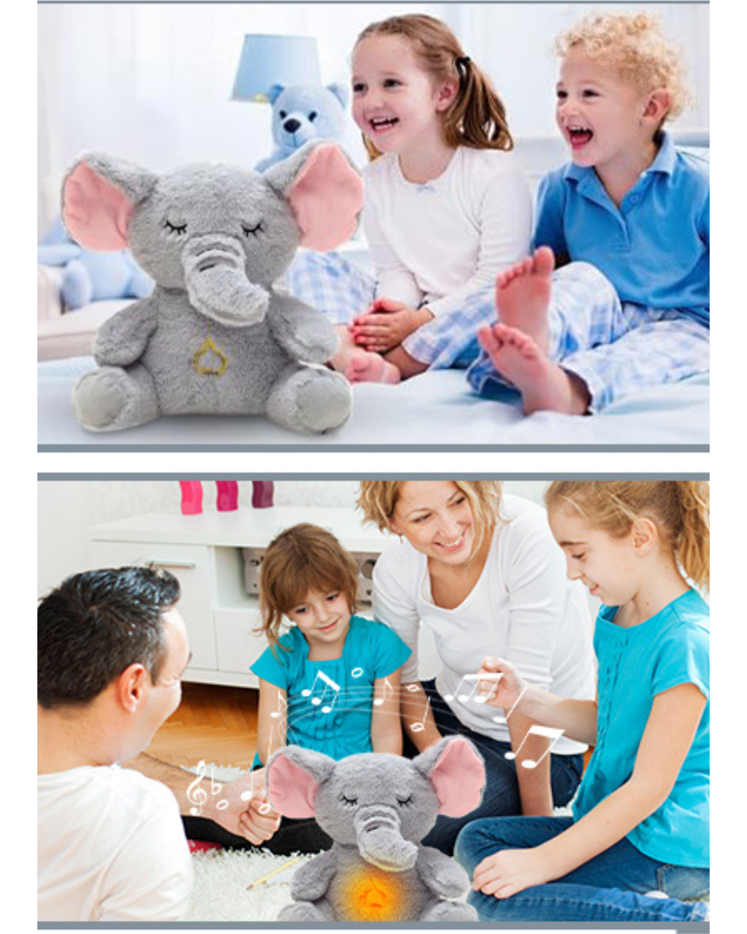 ¨Elefantito que Respira – El Compañero de Sueños para tu Bebé” 🌙