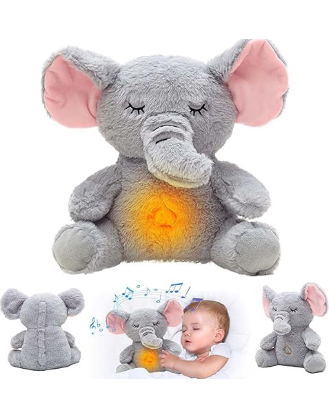 ¨Elefantito que Respira – El Compañero de Sueños para tu Bebé” 🌙